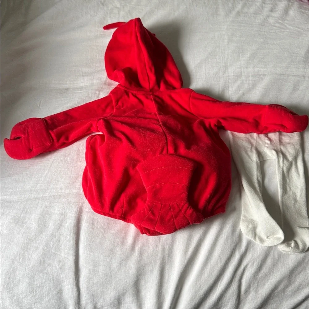 Carter's Red Lobster Costume with Cream Belly